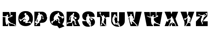 Basketball Regular Font LOWERCASE