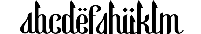 Basmala-Regular Font LOWERCASE