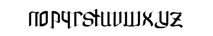 Basmallahu Font LOWERCASE