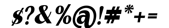 Bassidle-Italic Font OTHER CHARS