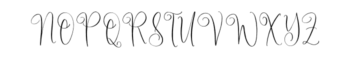 Basstemia Florasita Font UPPERCASE