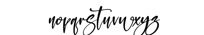 Bastelona Italic Font LOWERCASE