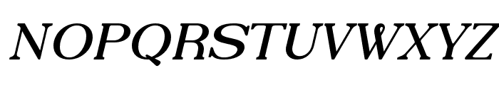 BastianiModern-BoldItalic Font UPPERCASE