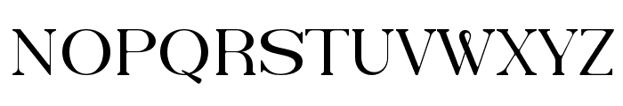 BastianiModern-Regular Font UPPERCASE