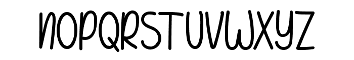 BastinCutie-Medium Font LOWERCASE