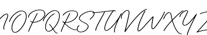 Bastoney Font UPPERCASE