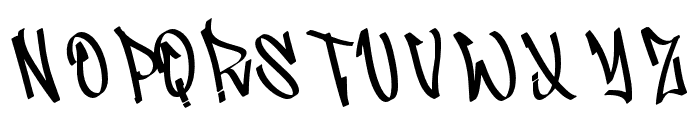 Bastrad-Regular Font UPPERCASE