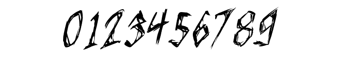 Basura Oblique Font OTHER CHARS
