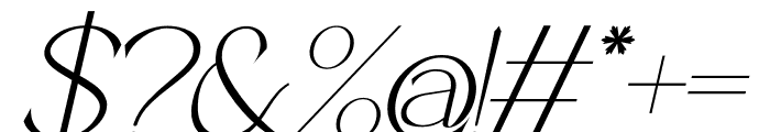 Baswaran Italic Font OTHER CHARS