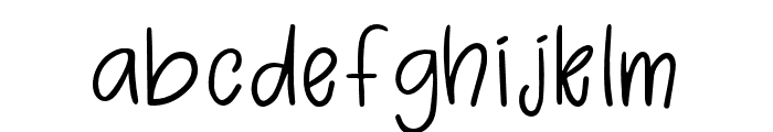 BatHabit-Regular Font LOWERCASE