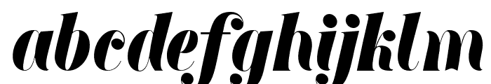 Batagore-Italic Font LOWERCASE