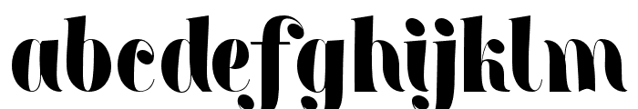 Batagore-Regular Font LOWERCASE