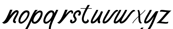 Batam Font LOWERCASE