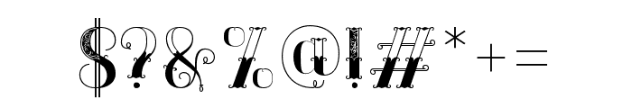 Batick Black Carving Regular Font OTHER CHARS