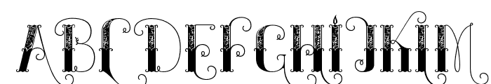 Batick Black Carving Regular Font UPPERCASE