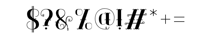 Batick Black Regular Font OTHER CHARS