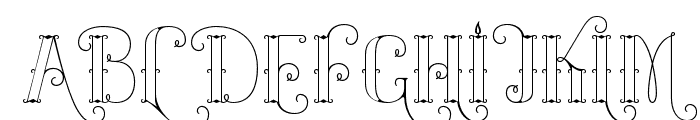 Batick Normal Regular Font UPPERCASE