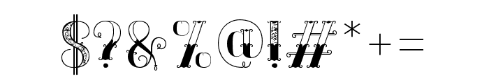 Batick White Carving Regular Font OTHER CHARS