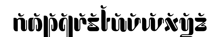 Batik Blend Five Font LOWERCASE