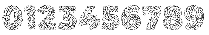 BatikJawa-Regular Font OTHER CHARS