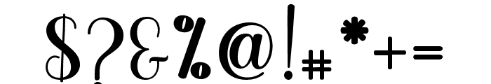 BatimaryScript Font OTHER CHARS