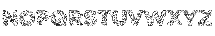 Batique Font UPPERCASE