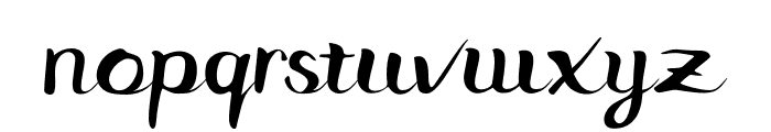 Batllo-Regular Font LOWERCASE