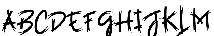 Batnight Font LOWERCASE