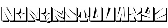 Batomey Shadow Font UPPERCASE