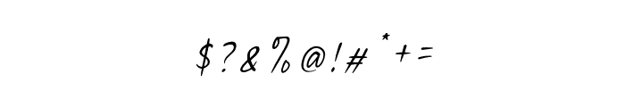 Batsy-Italic Font OTHER CHARS
