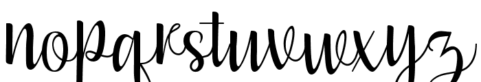 BatsyebaScript Font LOWERCASE