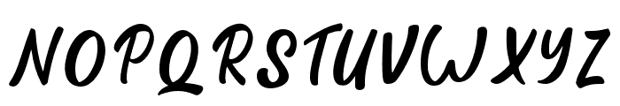 Battina-EndingSwash Font UPPERCASE