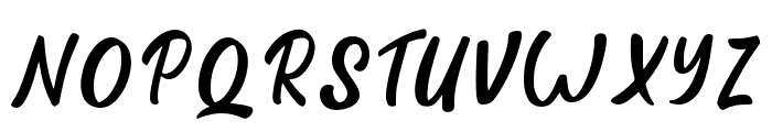 Battina-Regular Font UPPERCASE