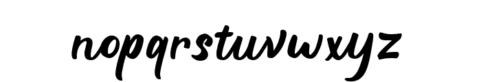 Battina-Regular Font LOWERCASE