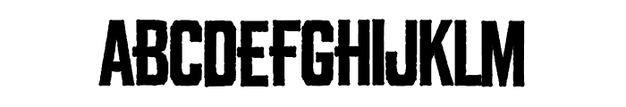 Battlefield CF Font UPPERCASE