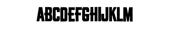 Battlefield CF Font LOWERCASE