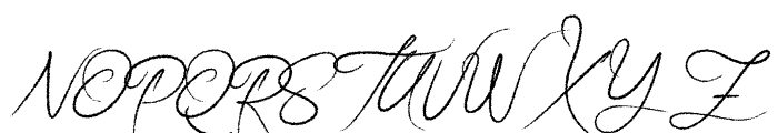 BattonRettanDistort-Regular Font UPPERCASE
