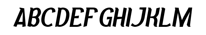 Batubara Bold Italic Font UPPERCASE