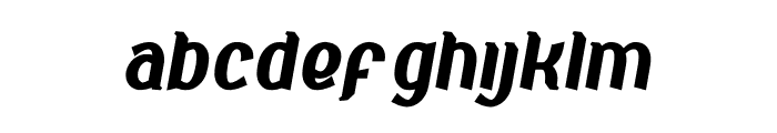 Batubara Bold Italic Font LOWERCASE