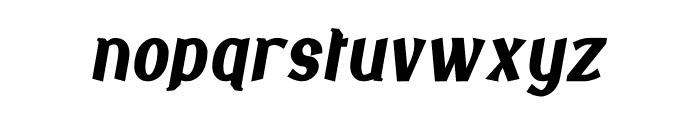 Batubara Bold Italic Font LOWERCASE