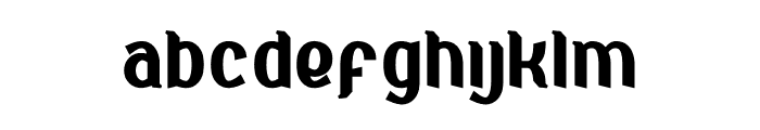 Batubara Bold Font LOWERCASE