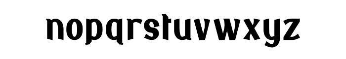 Batubara Bold Font LOWERCASE