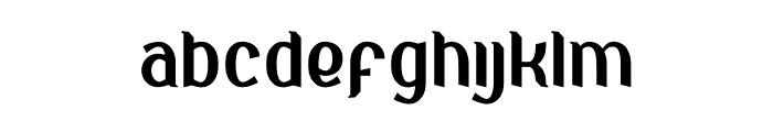 Batubara Font LOWERCASE