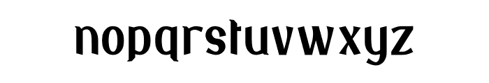 Batubara Font LOWERCASE