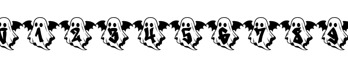 Batwing Ghost Font OTHER CHARS