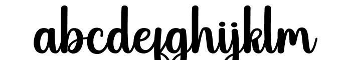 Batwing Font LOWERCASE