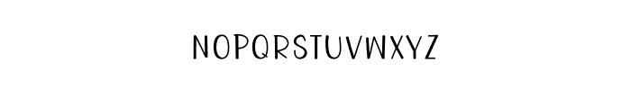 Bauble Star Font LOWERCASE