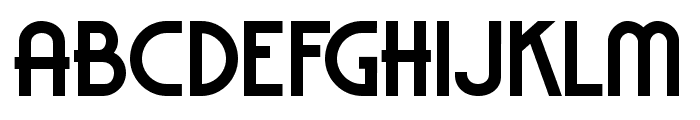 Bauhaus Regular Font LOWERCASE