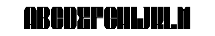 Bauhead 40 Font UPPERCASE