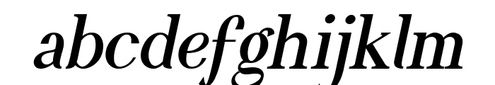 Bavarian Bold Italic Font LOWERCASE
